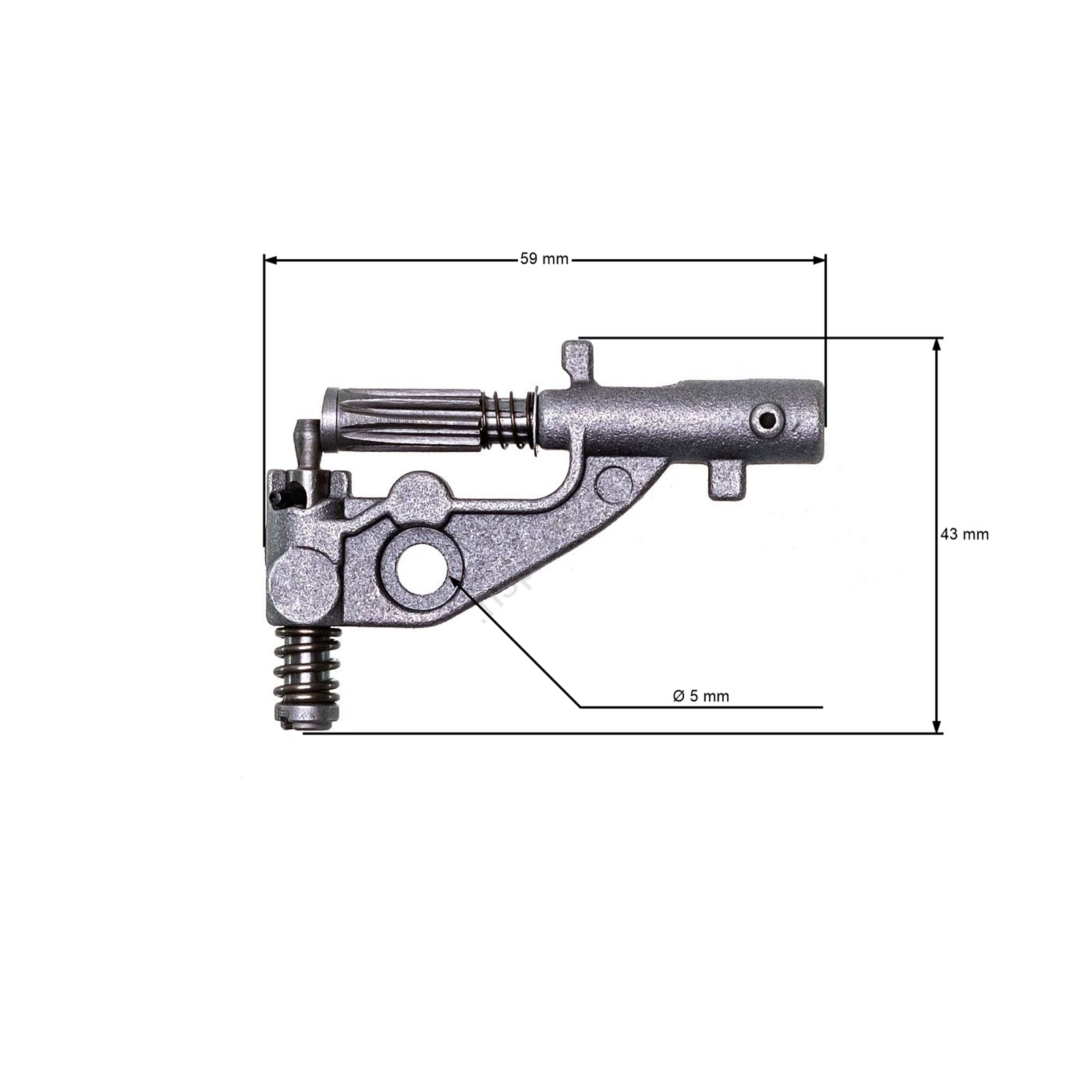 HS PARTS olejové čerpadlo pro motorové pily Husqvarna 340 345 346XP 350 351 353 T540 XP Jonsered 2141 2145 2149 CS2145 CS2149 CS2153 (OEM 544180103 503891701)