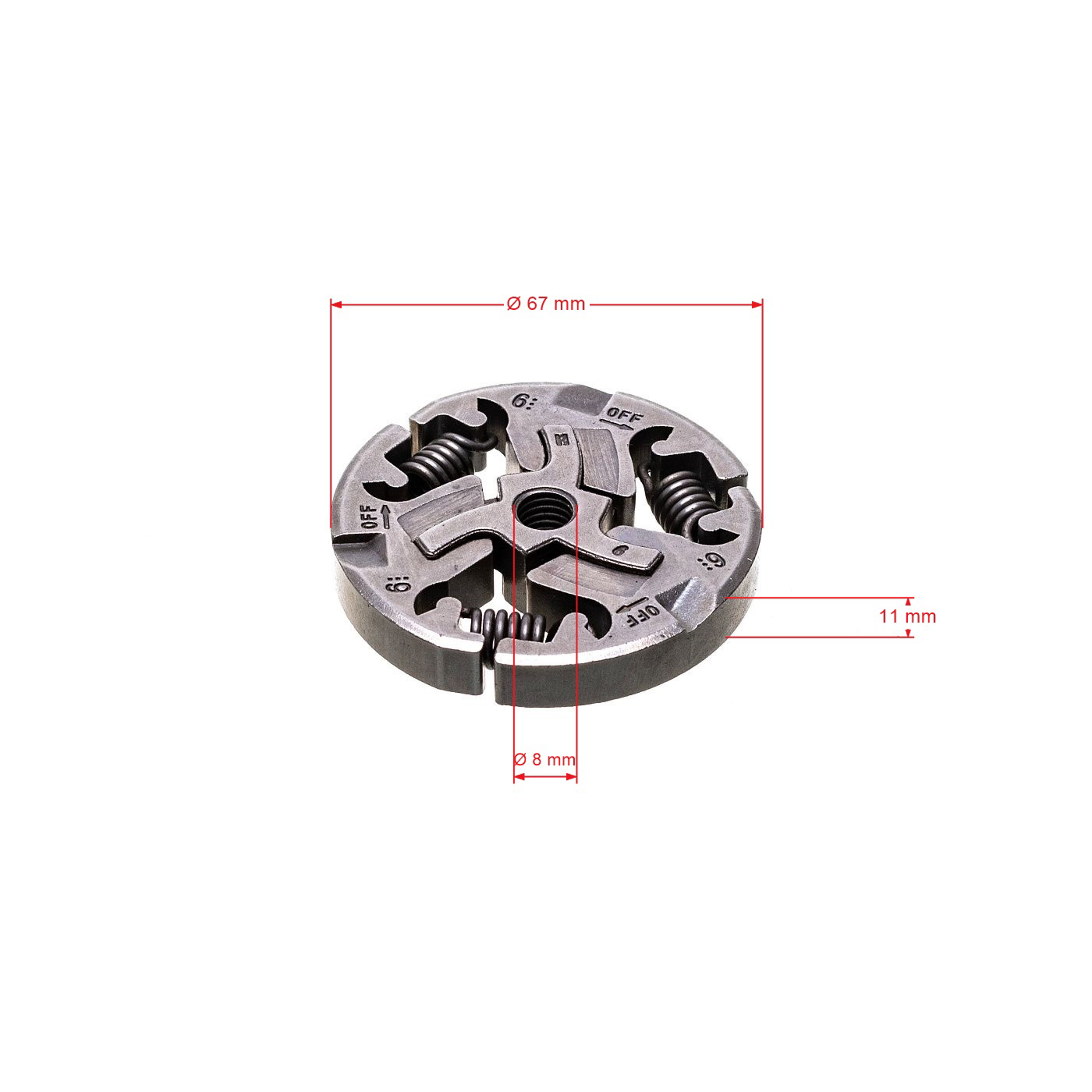 HS PARTS spojka pro motorové pily Husqvarna 357XP 359 Jonsered 2159 CS2156 CS2159 (OEM 537103401)