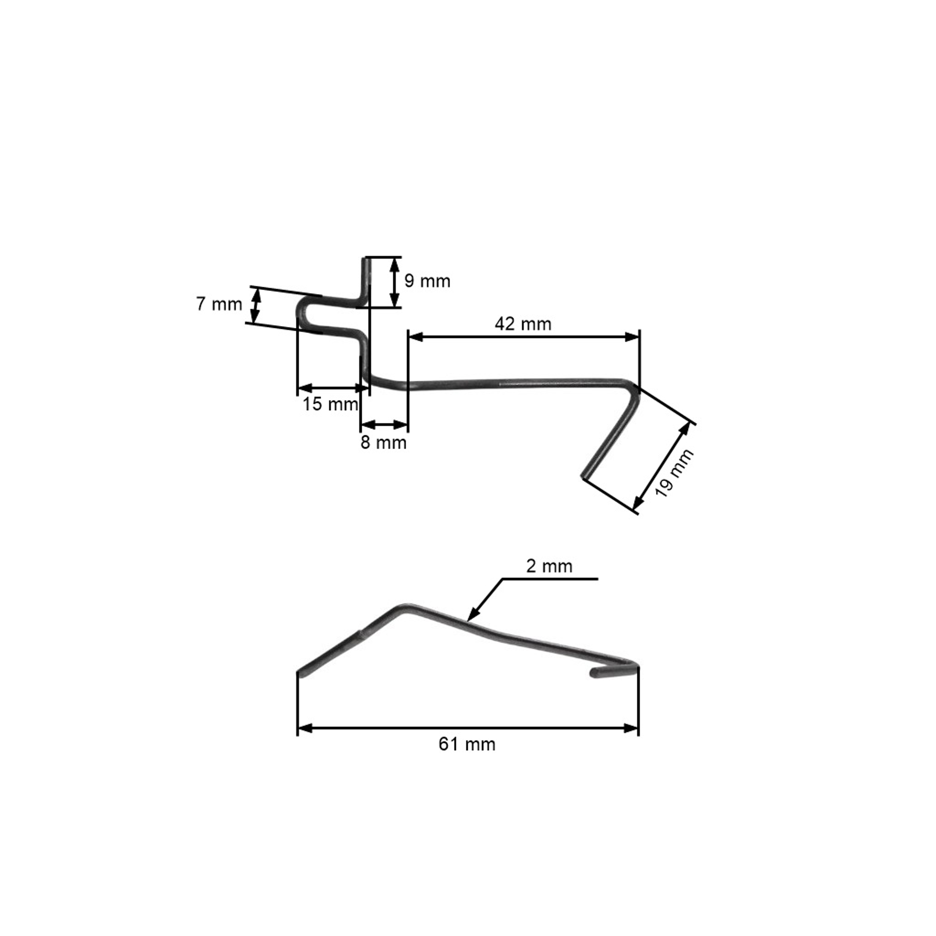 Táhlo sytiče pro motorové pily Stihl 034 036 MS340 MS360 (OEM 11251852002)