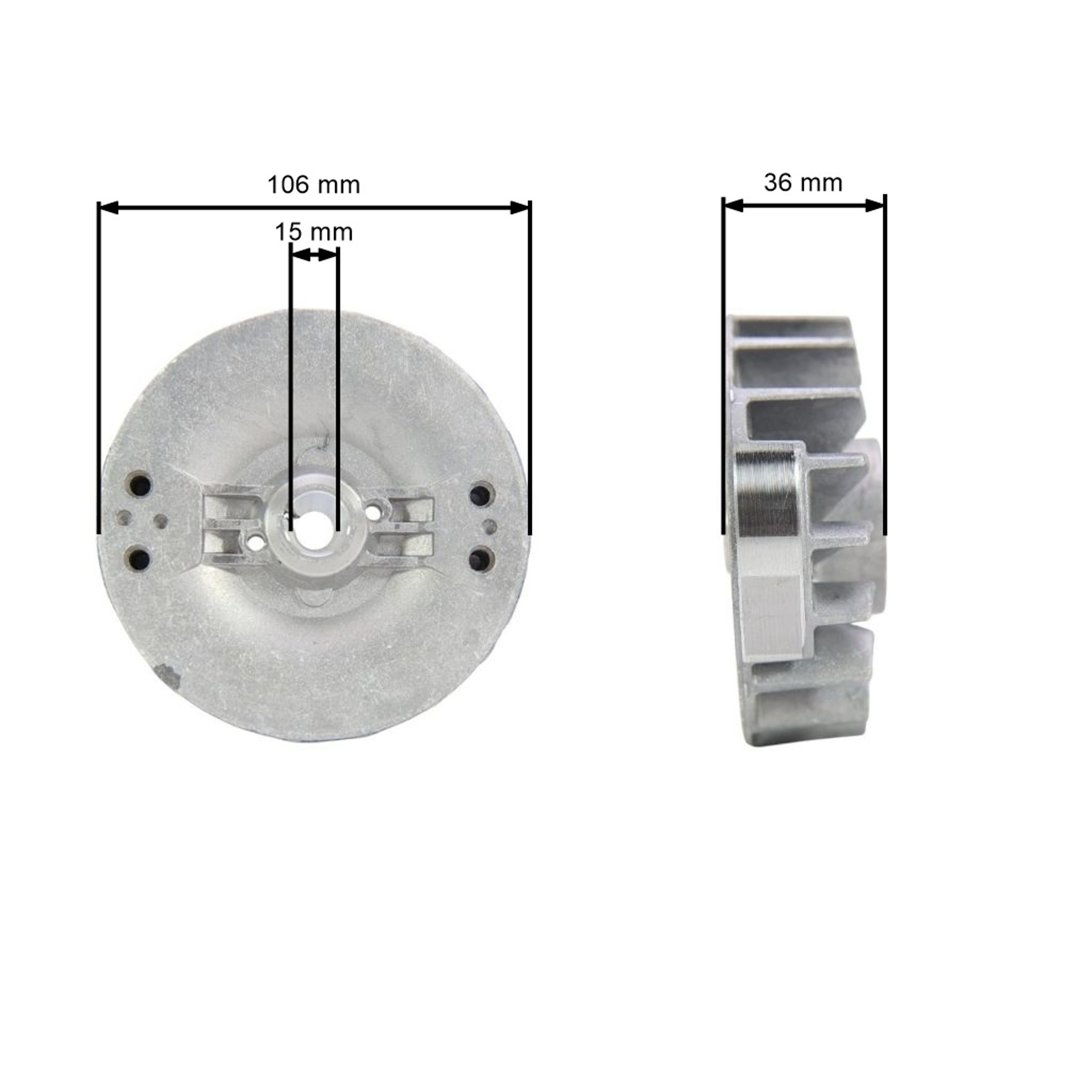 Ventilátor pro motorové pily Stihl MS341 MS361 (OEM 11354001203)
