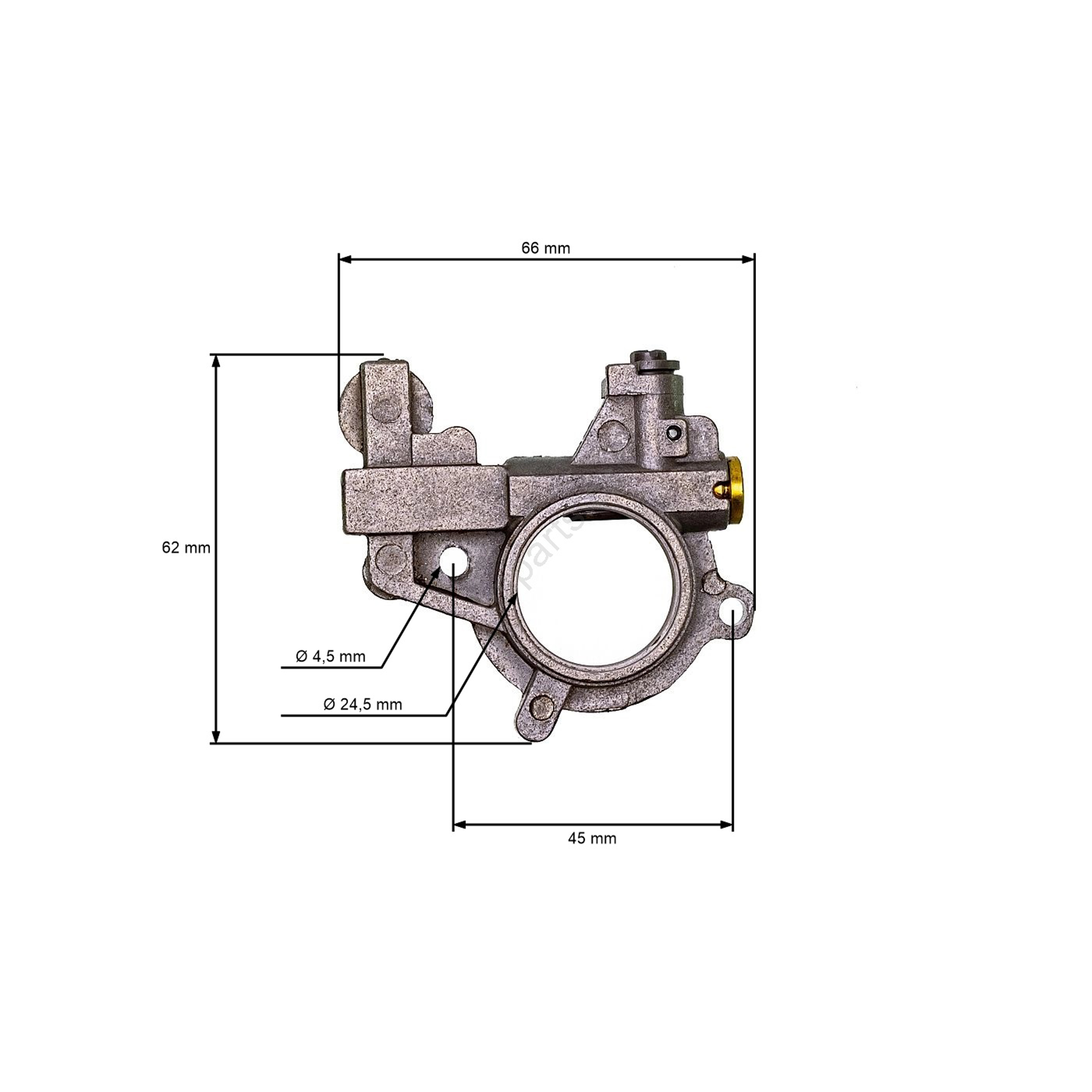 HS PARTS olejové čerpadlo pro motorové pily Stihl 046 MS341 MS361 MS362 MS460 MS461 MS441 (OEM 11356403200)
