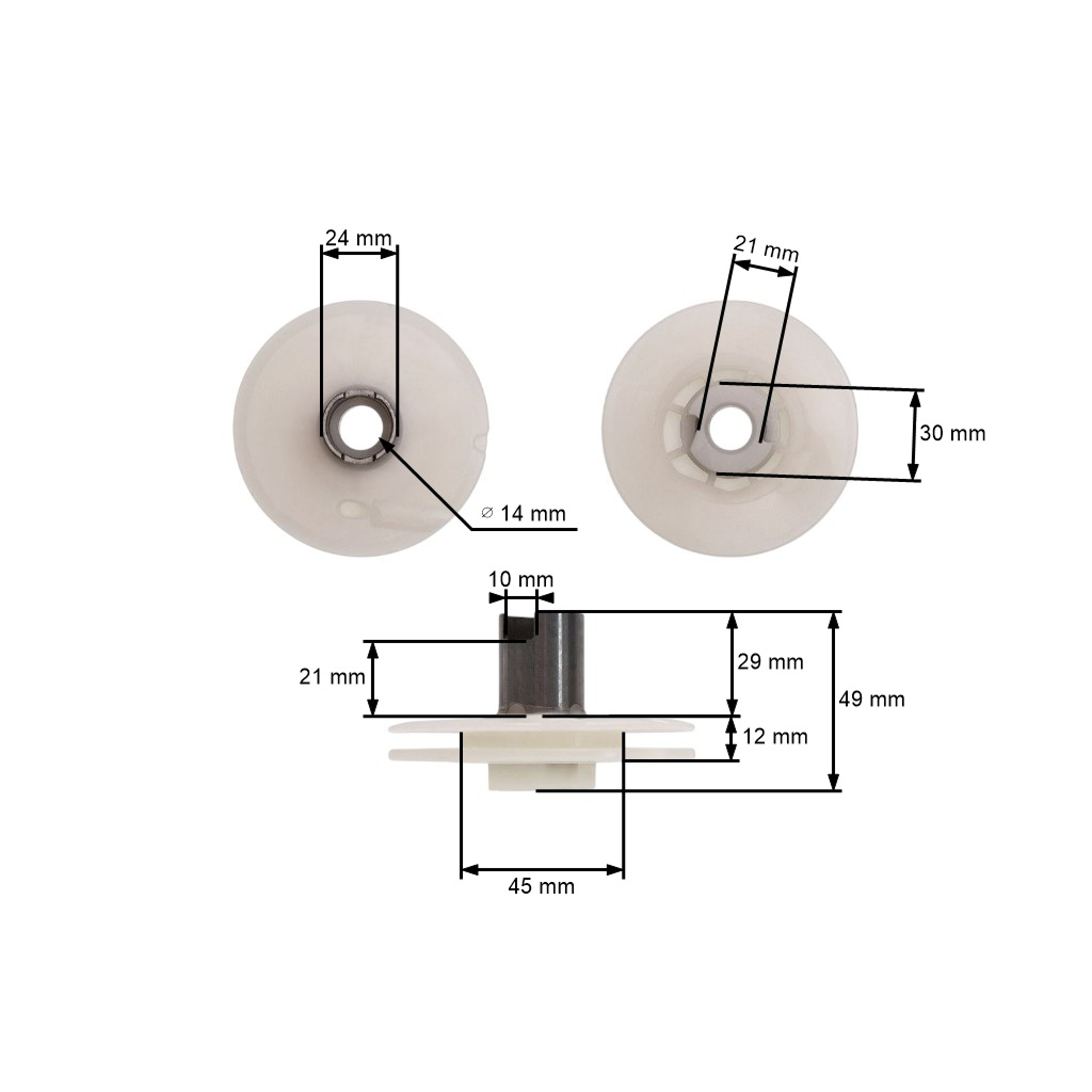 Startovací kladka pro motorové pily Husqvarna 394XP 395XP (OEM 501896702)