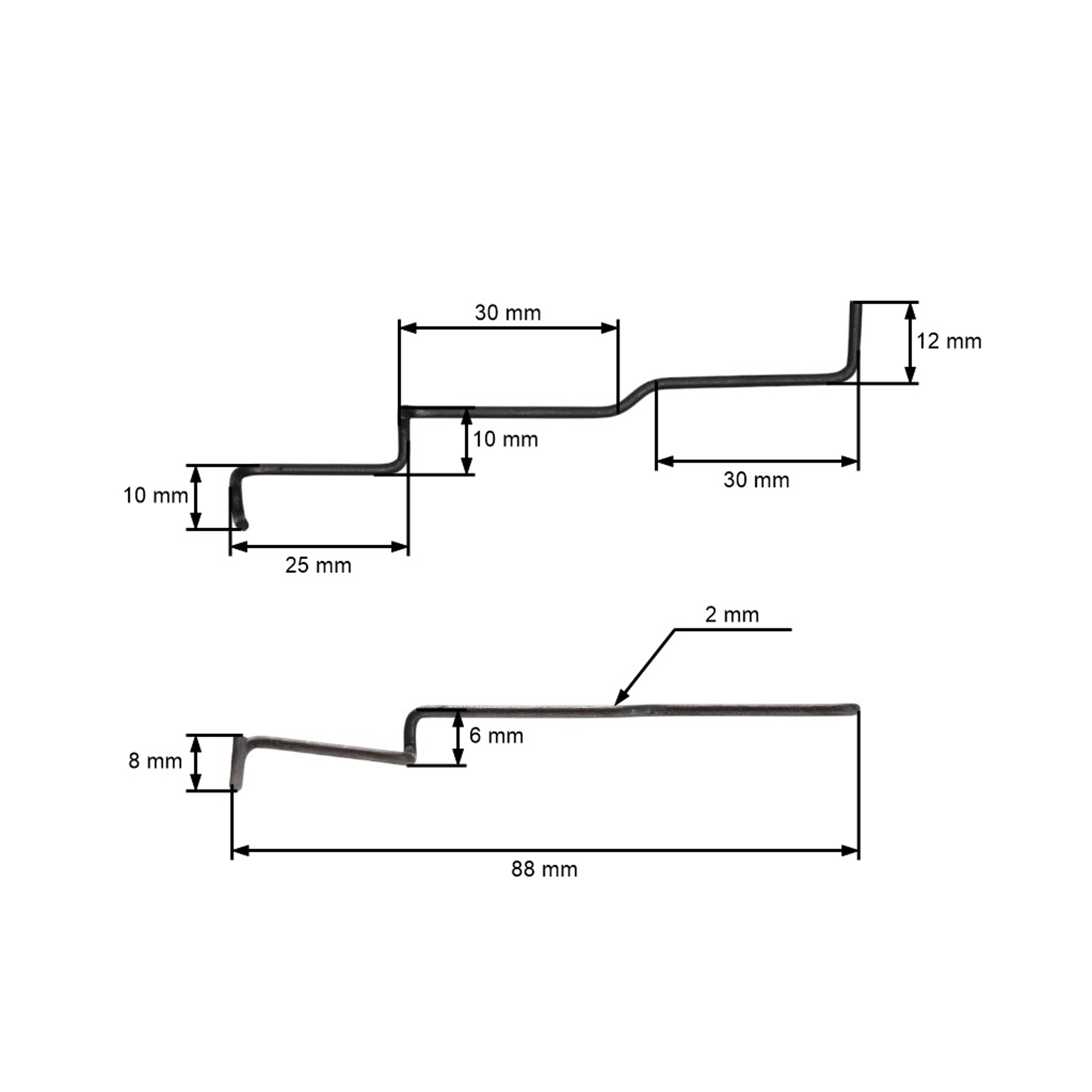 Táhlo plynu pro motorové pily Stihl 044 046 MS440 MS460 MS461 (OEM 11281821500)