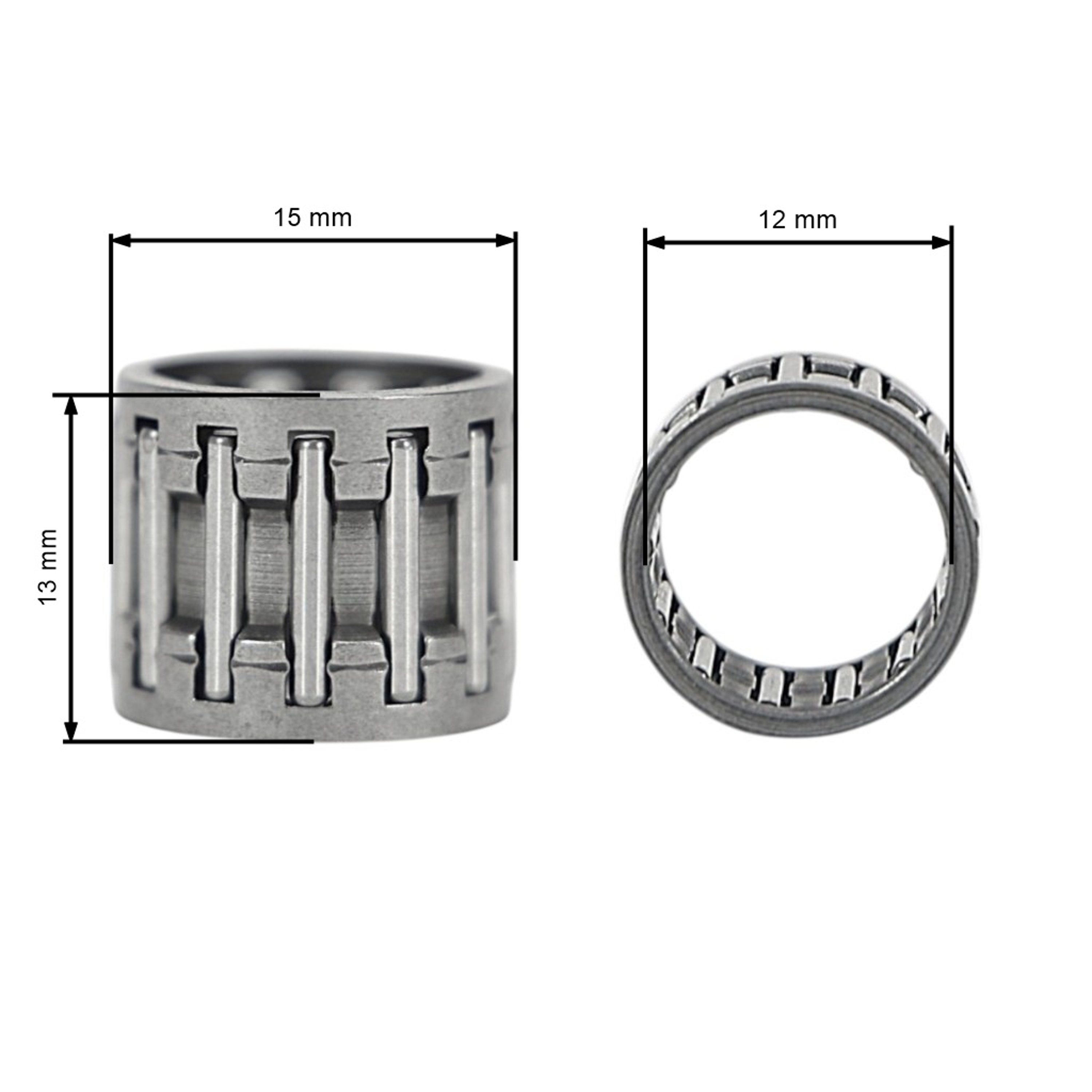 HS PARTS jehlové ojniční ložisko pro motorové pily Husqvarna 254 257 261 262XP 455E 455 Rancher 460 461 465 Rancher Jonsered CS2255 (OEM 501861801)