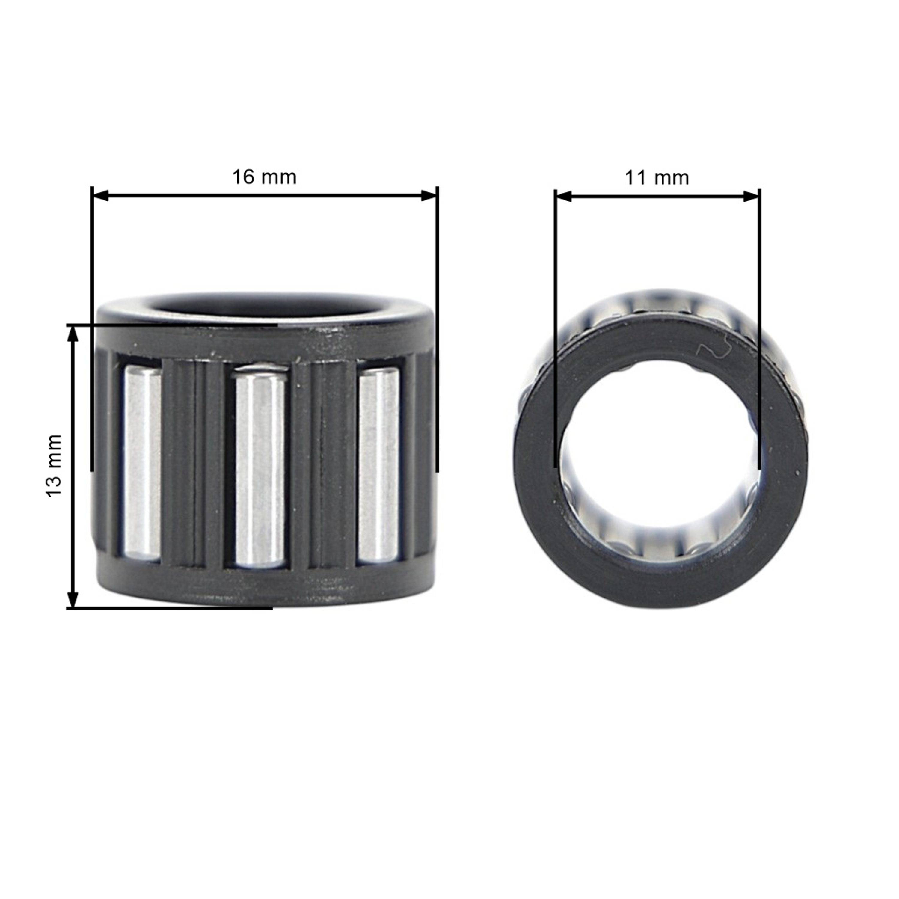 Jehlové ložisko řetězky 10 mm x 16 mm x 13 mm pro motorové pily Stihl 066 064 MS640 MS650 MS660 (OEM 95129332382)