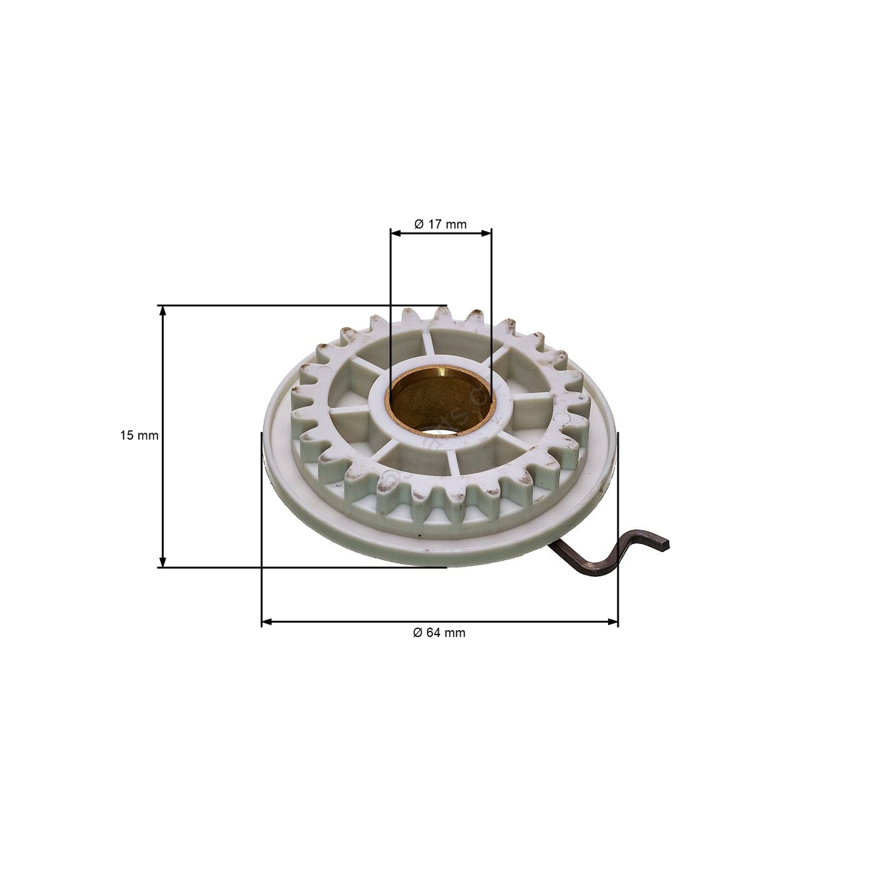 Kompletní šnek mazání pro motorové pily Stihl 084 088 MS780 MS880 (OEM 11246407512)