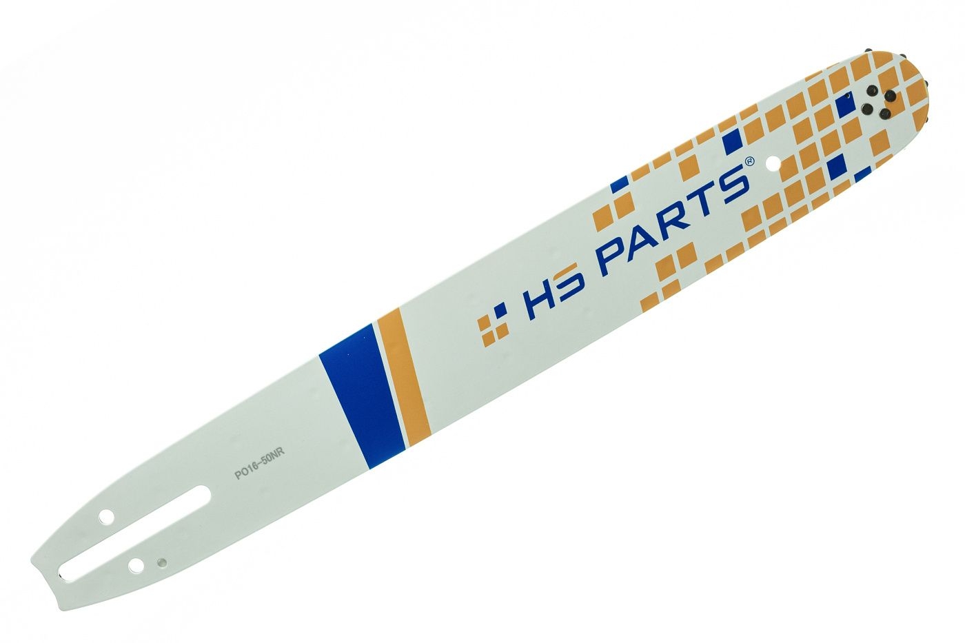 HS PARTS vodící lišta 16" (40 cm) 3/8" .050" (1,3 mm) pro Partner 350 351 370 P420 Husqvarna T425 E16 E316 E321 Dolmar PS330 PS33 PS34 ES152 Homelite 3300 CS40 Solo 613 Oleomac GS35 GS350 931