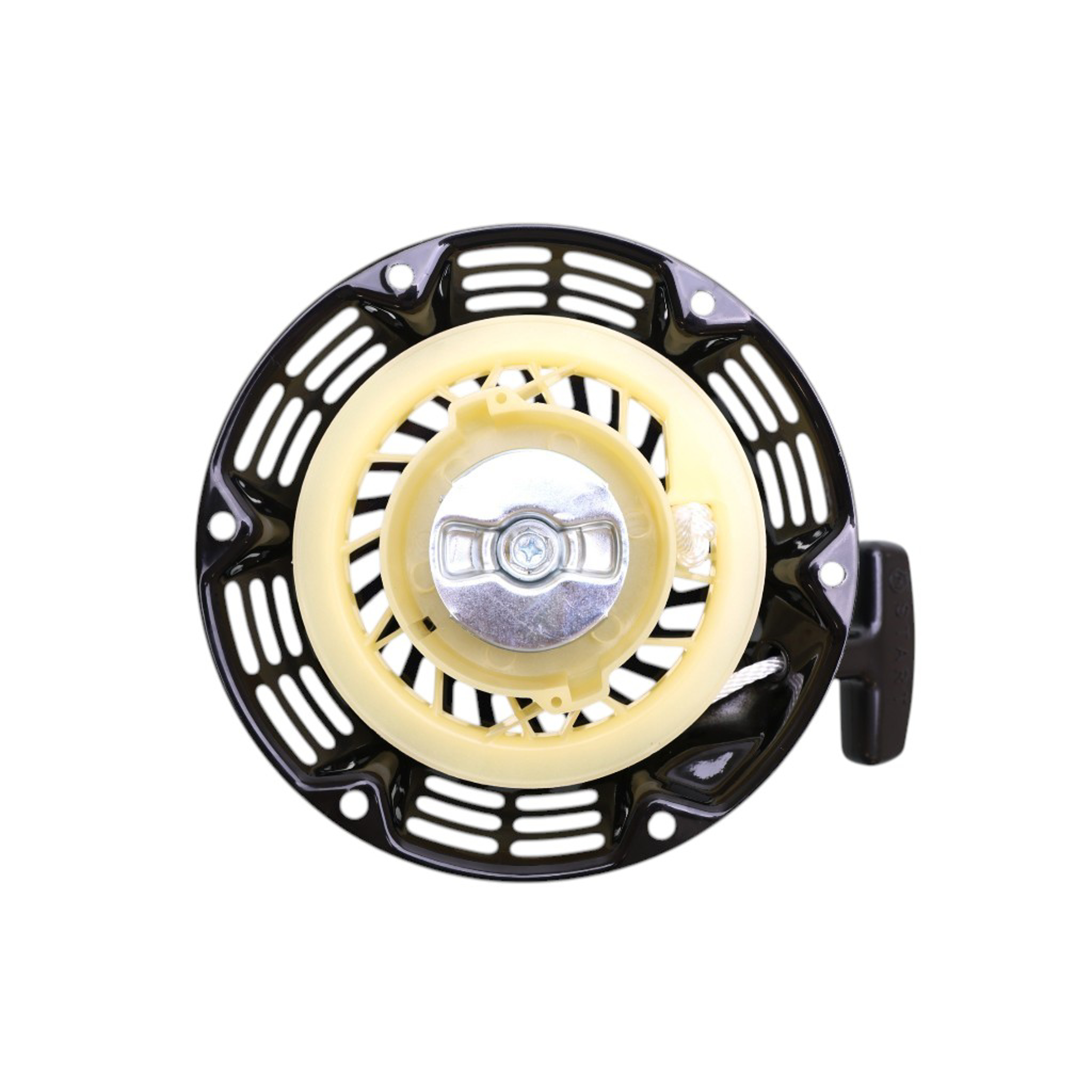 Kompletní startér pro motory Honda GX120 GX160 GX200 výkon 5,5 PS - 6,5 PS černý (OEM 28400ZH8013ZA 28400-ZH8-013ZA 28400-ZH8-13YA)