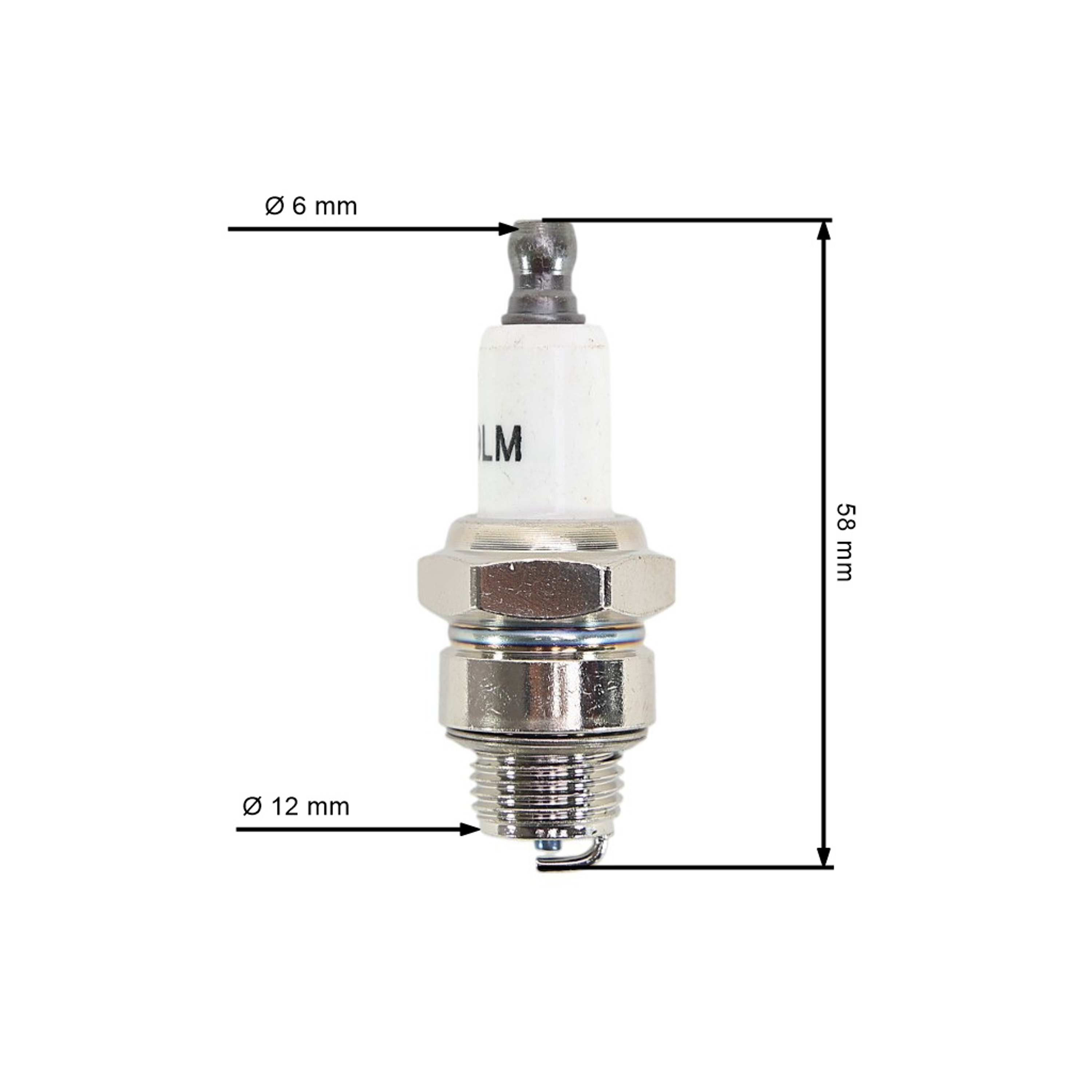 Zapalovací svíčka pro motory Briggs & Stratton Sprint Classic Quantum Serie 450 500 550 625 650 675 (OEM 992300 992301)