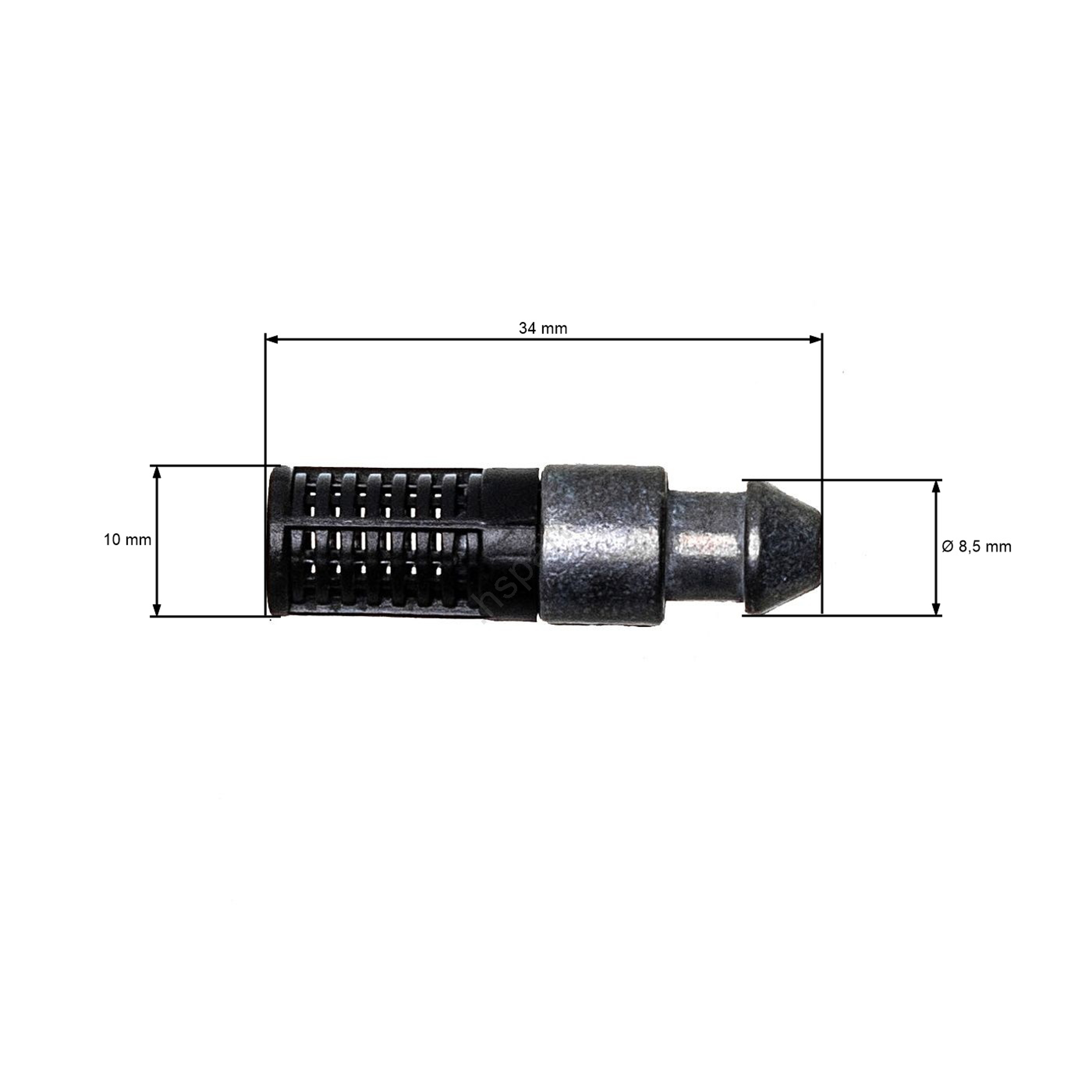HS PARTS olejový filtr pro motorové pily Stihl 036 044 046 066 MS271 MS291 MS311 MS360 MS361 MS362 MS391 MS440 MS460 MS660 MS880 (OEM 11176403800)