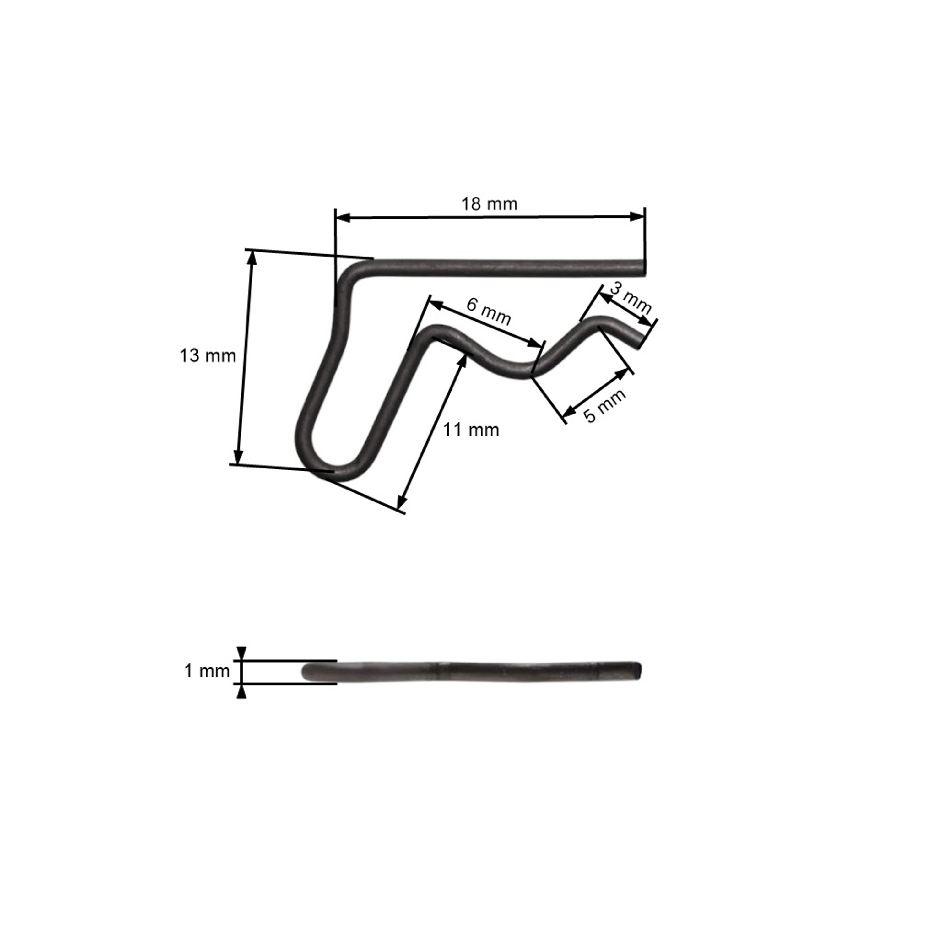 HS PARTS závlačka startéru pro motorové pily rozbrušovací pily postřikovače křovinořezy Stihl MS180 MS181 FS55 FS90 MS260 MS390 BR320 FS280 TS400 TS410 (OEM 11181953500)