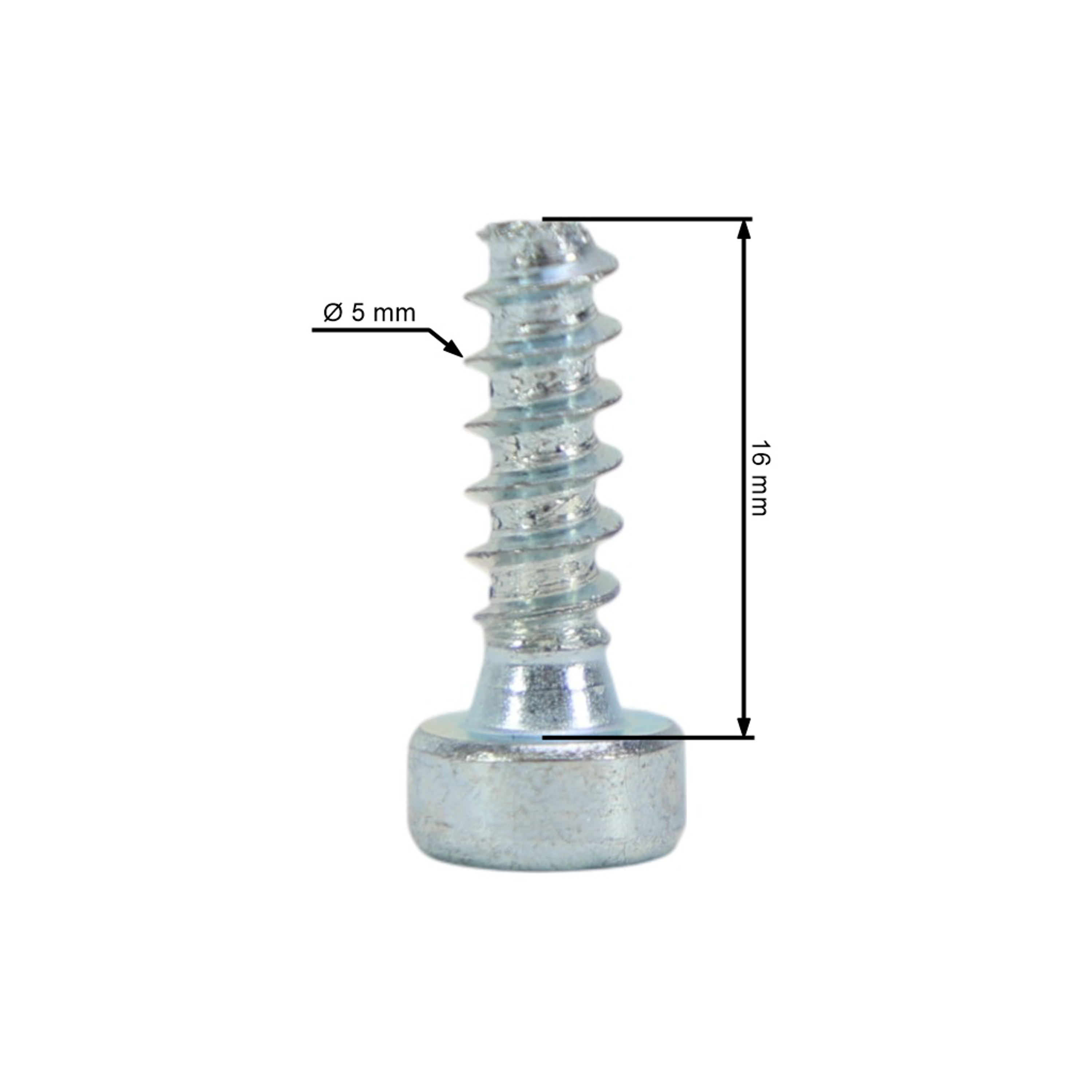 Šroub Stihl IS-D5 x 16 (OEM 90754784115)
