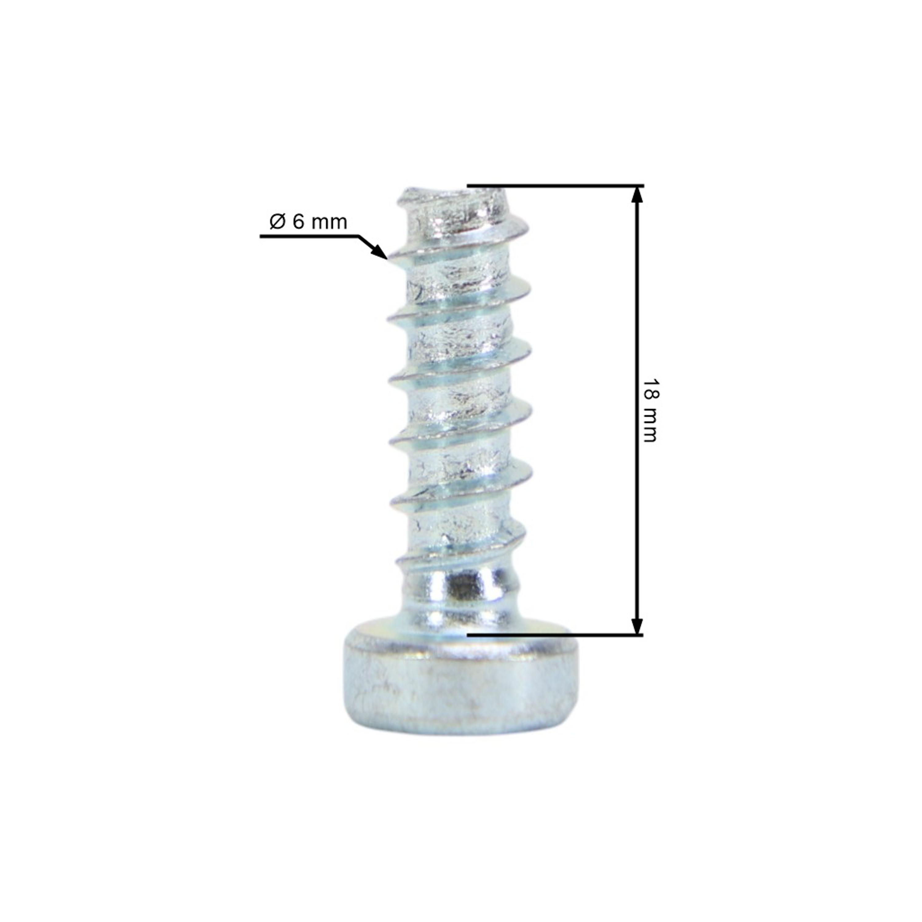 Šroub Stihl IS-P6 x 19 (OEM 90744784435)