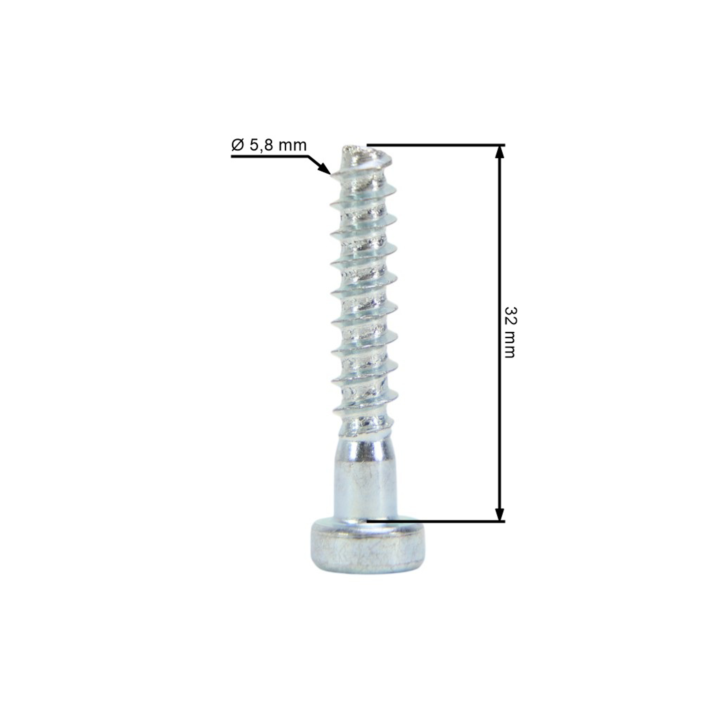 Šroub Stihl IS-P6 x 32.5 (OEM 90744784675)